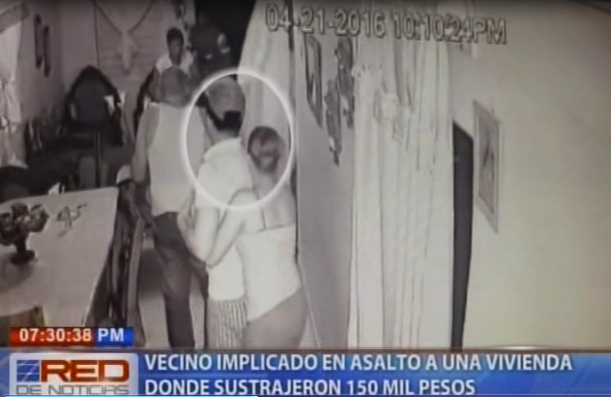 Vecino implicado en asalto a una vivienda donde sustrajeron 150 mil pesos