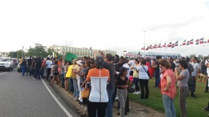 Protestan en la JCE; exigen destitución de Roberto Rosario y nuevas elecciones