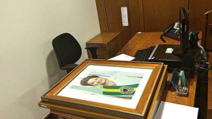 Retiran los retratos de Dilma Rousseff del Palacio de Planalto