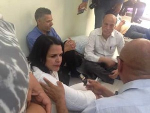 Dirigentes APD respaldan a Manuel Jiménez; ex candidato sigue en huelga de hambre
