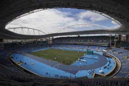 Estadio olímpico de atletismo una prueba más para Río de Janeiro