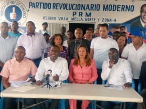 Ex candidatos a diputados del PRM piden nulidad de elecciones  en santo domingo norte