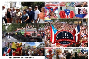 Anuncian gran desfile en Parada Dominicana en Puerto Rico 2016  