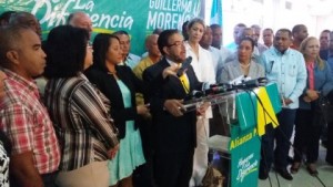 Moreno dice triunfo Danilo Medina es espurio e ilegítimo