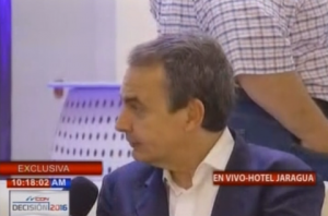 Rodríguez Zapatero espera actores respeten resultados elecciones