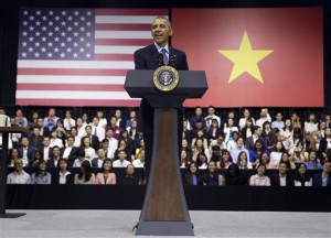 Obama a jóvenes de Vietnam: Actúen ante el cambio climático 