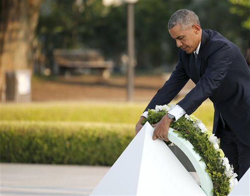 Obama en Hiroshima: "cayó muerte desde el cielo"