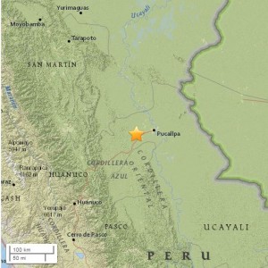 Un terremoto de magnitud 5,4 sacude el centro Perú
