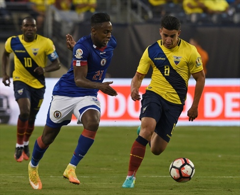 Ecuador golea 4-0 a Haití y avanza a cuartos de final de Copa América Centenario