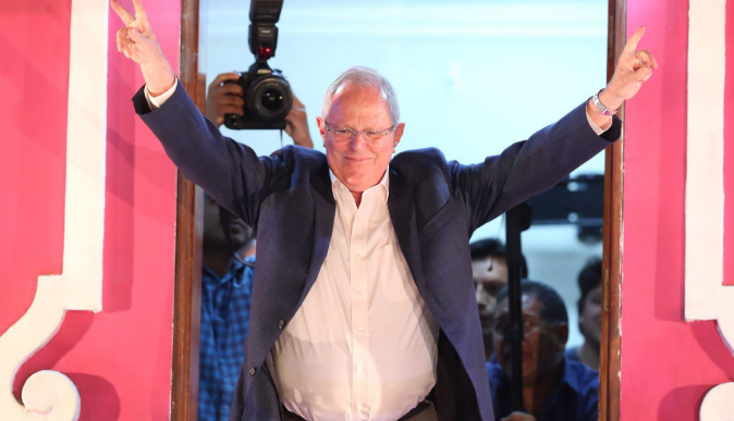 Kuczynski es el nuevo presidente de Perú