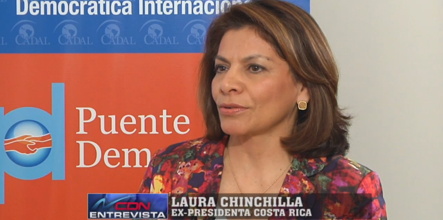 Entrevista exclusiva de NCDN con Laura Chinchilla, expresidenta Costa Rica