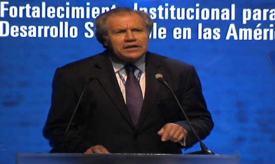 Discurso de Luis Almagro en la inauguración de la Asamblea General de la OEA