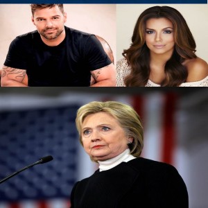 California: Ricky Martin y Eva Longoria dan impulso final a Clinton