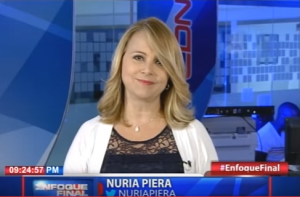 Estudio muestra Nuria Piera mantiene gran credibilidad; NCDN puntero entre lugares de audiencia