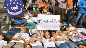Opositores venezolanos pidieron Carta Democrática frente a la OEA