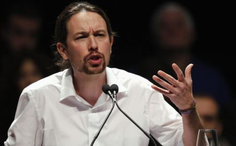 Pablo Iglesias Podemos ve "ridículo" que Asamblea de Venezuela investigue a su partido