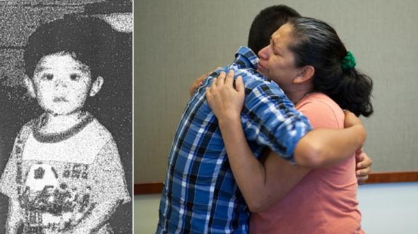 Una madre logró reunirse con su hijo secuestrado en 1995