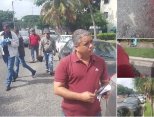 Agentes DICRIM PN indagan ataque a funcionario JCE