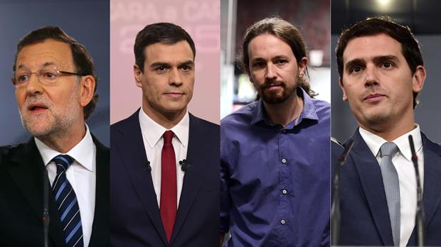 Elecciones en España: se impone el PP, lo sigue el PSOE y Podemos queda tercero
