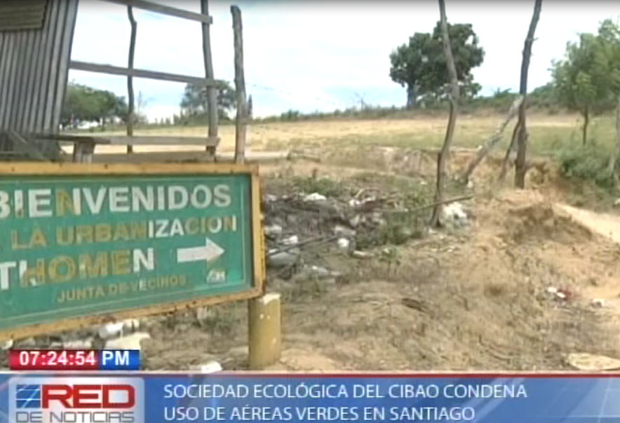 Sociedad Ecológica del Cibao condena uso de áreas verdes en Santiago
