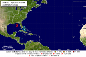 Fortalecida tormenta Colin amenaza a Florida