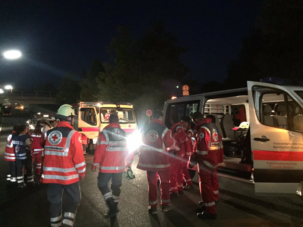 Un hombre con un hacha deja más de 20 heridos en un tren en Alemania