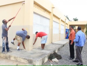 Inician reparación de centros educativos en Sánchez Ramírez