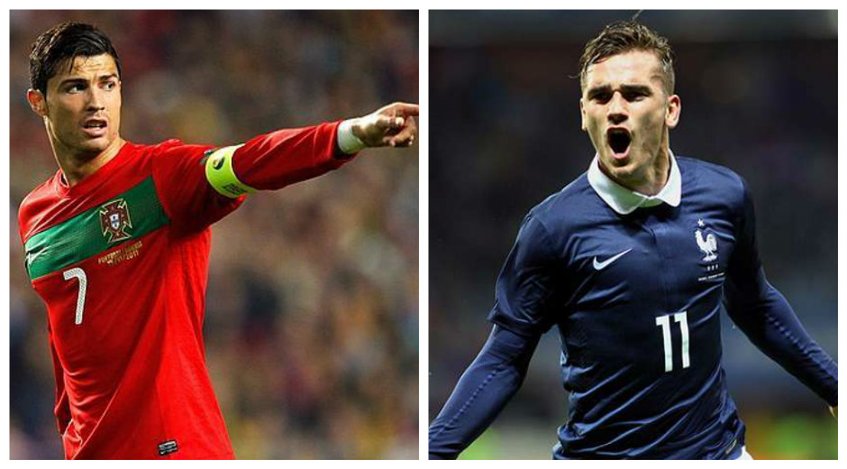 Cristiano y Griezmann superhéroes semifinales Eurocopa 2016