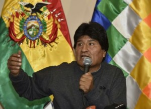 Morales acusa a Chile de 
