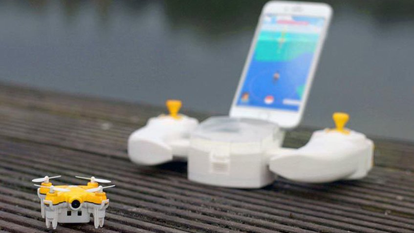 Fabrican dron para jugar Pokemón Go