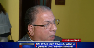 Ramón Fadul acusa de racistas a quienes critican extensión vigencia de carnet