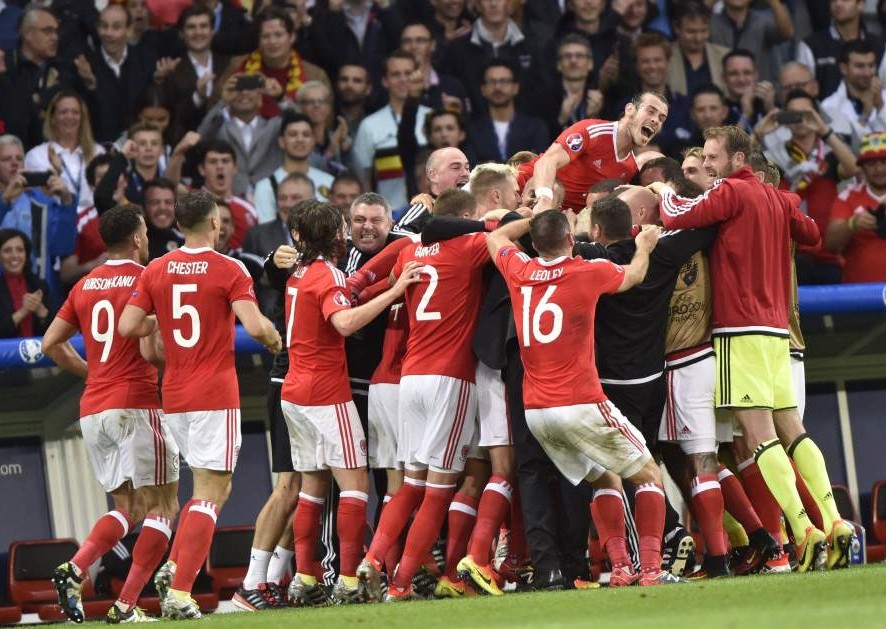 Gales vence 3-1 a Bélgica y va a la semifinal de la Eurocopa