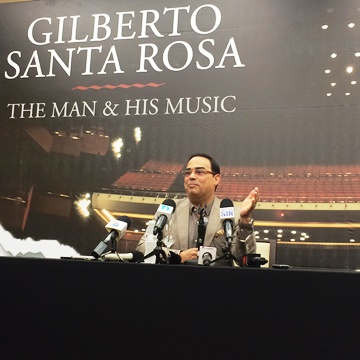 Gilberto Santa Rosa trae su salsa con "The man and his music"