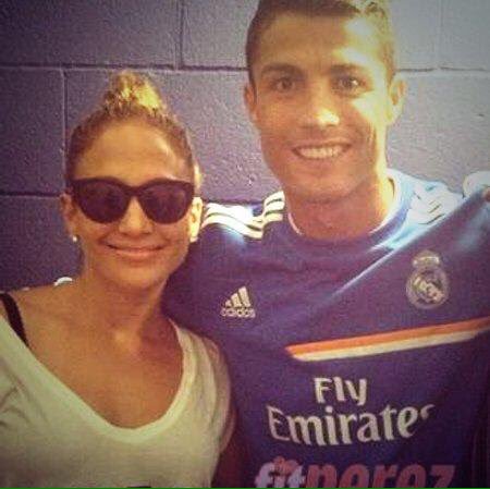 Jennifer López celebró sus 47 con Cristiano Ronaldo en Las Vegas