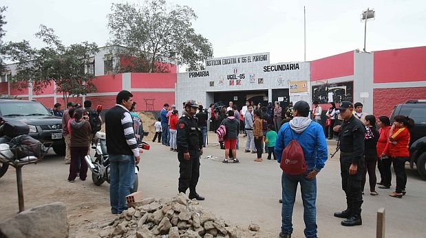 Perú: lanzan granada a escuela para niños