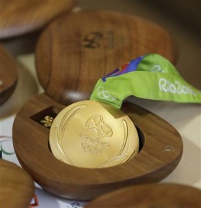 Medallas de oro de Río 2016 casi no tienen oro