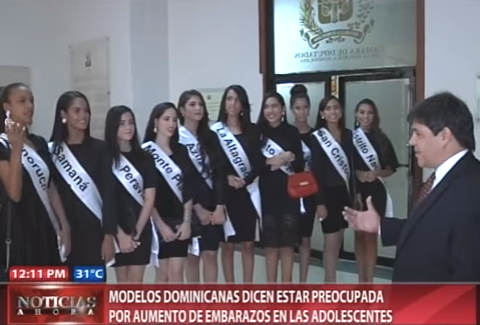 Modelos dominicanas preocupadas por aumento de embarazos en adolescentes