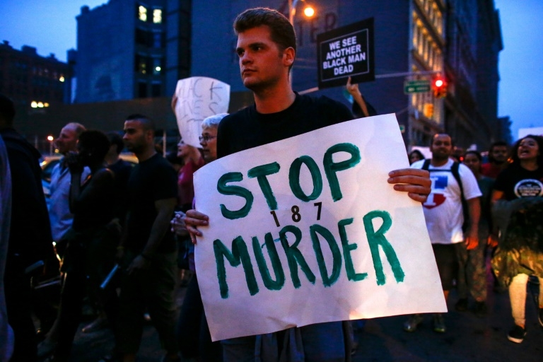Nueva manifestación en Nueva York contra la violencia policial