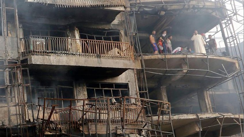 Asciende a 80 cifra de muertos tras atentado de Estado Islámico en Bagdad