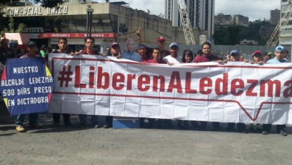 Venezuela: Oposición exige a Maduro liberar a Ledezma tras cumplir 500 días de su detención