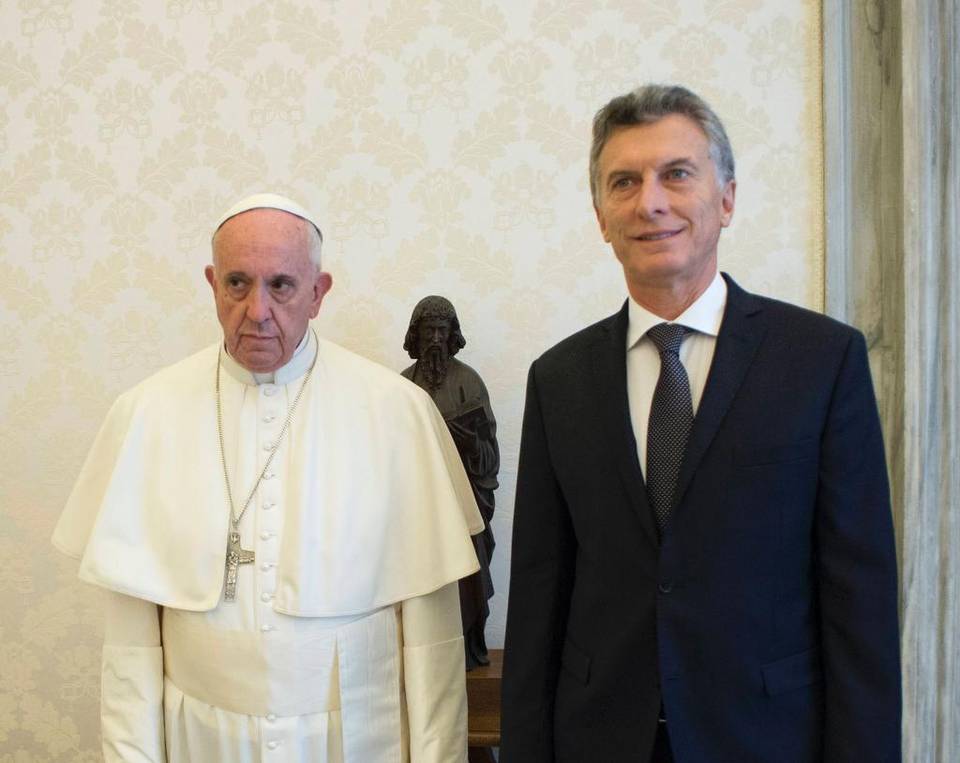 El Papa Francisco asegura que Macri es “noble” y que no tiene ningún problema con él