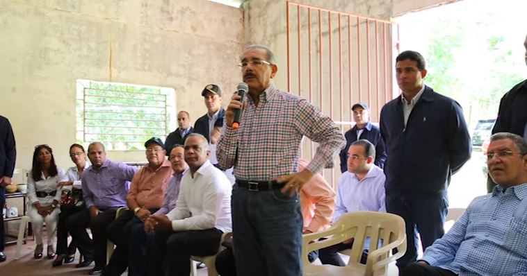 Presidente Medina: "Para el Estado es fundamental reforestar“; designa comisión zona del río Yuna
