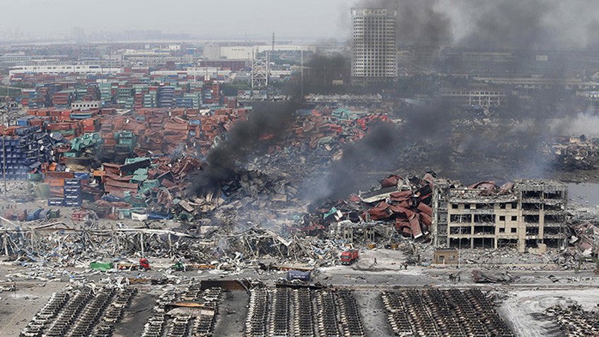 Explosión planta química en China deja más de 20 muertos