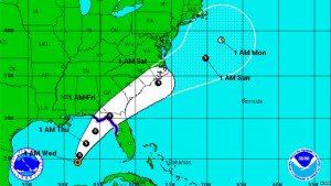 Alerta de tormenta tropical en Florida