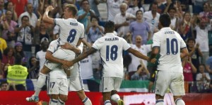 Celebra el dominicano Mariano su debut con el Real Madrid