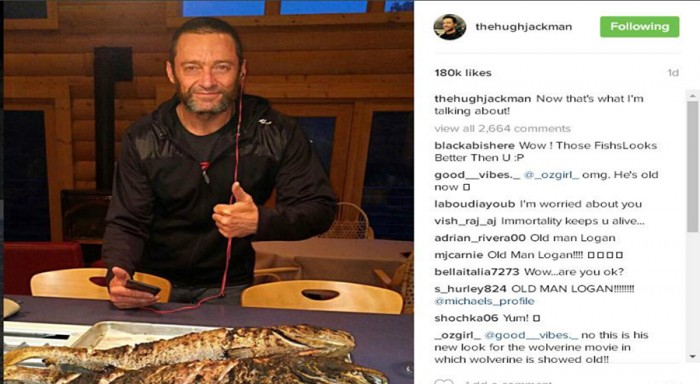 Hugh Jackman recibe críticas por foto en Instagram
