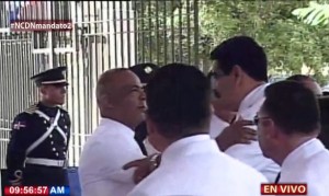 Maduro: “¡Saludos Dominicana!”; digantarios presentes por juramentación DM