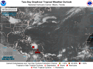 Autoridades vigilan onda tropical con 80% probabilidades de ciclón; se esperan fuertes aguaceros