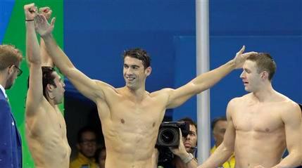 Phelps se despide en Rio con su 23er oro