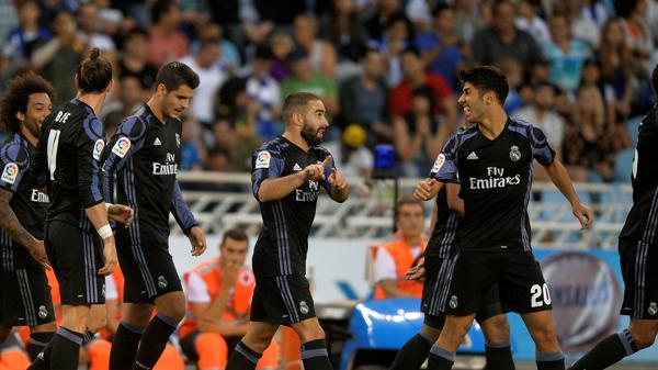 Real Madrid goleó en debut en la Liga ante la Real Sociedad de Gerónimo Rulli